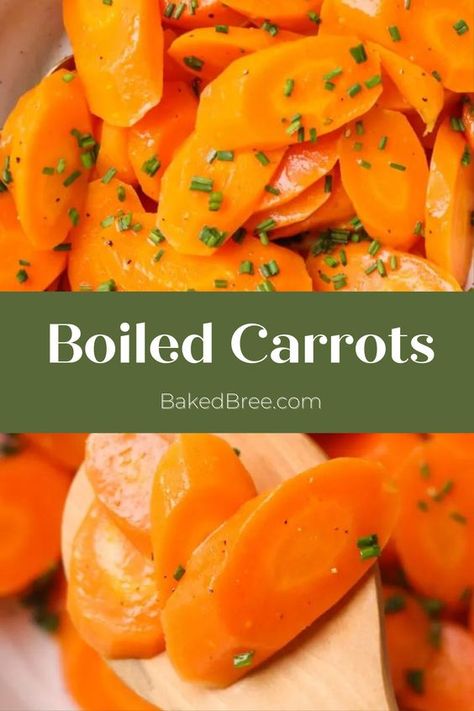 Perfectly tender carrots are just a boil away! Learn 'How long to boil carrots' with our easy guide. Whether it's for a hearty stew or a nutritious side dish, you'll master the art of cooking carrots to perfection every time. Boiled Carrots Recipe, Cooking Carrots, Boiled Carrots, Carrots In Oven, Baked Bree Recipe, Vegetable Meals, Boil Carrots, Carrots Side Dish, Hearty Stew