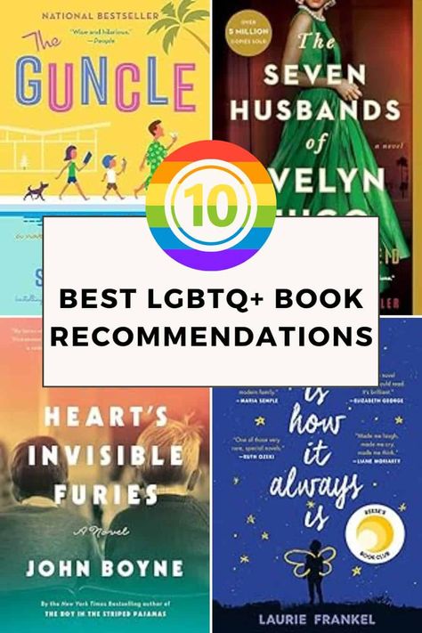 Top 10 Best LGBTQ+ Books for Adults to Celebrate Pride Best Lgbtq Books, Lgbtq Books, John Boyne, Lgbt Book, Reading List Challenge, List Challenges, Diverse Books, Great Books To Read, Reading Lists