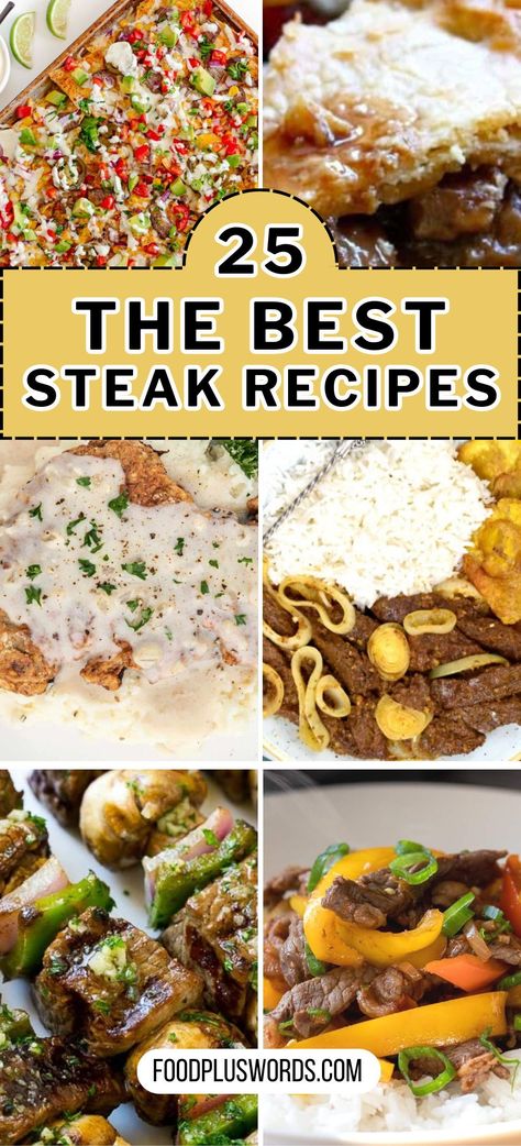 Take the hassle out of dinner planning with our steak recipes collection. Whether you prefer the oven, skillet, air fryer, or instant pot, we've got recipes suitable for each one. Enjoy the goodness of the best sirloin, ribeye, flank, and more in these easy, gluten-free options. Diesmillo Steak Recipes, Recipes With Ribeye Steak Meat, Steak Recipes For Dinner, Smoked Prime Rib Roast, Cheap Steak, Cooking The Best Steak, Good Steak Recipes, Strip Steak Recipe, Ribeye Steak Recipes