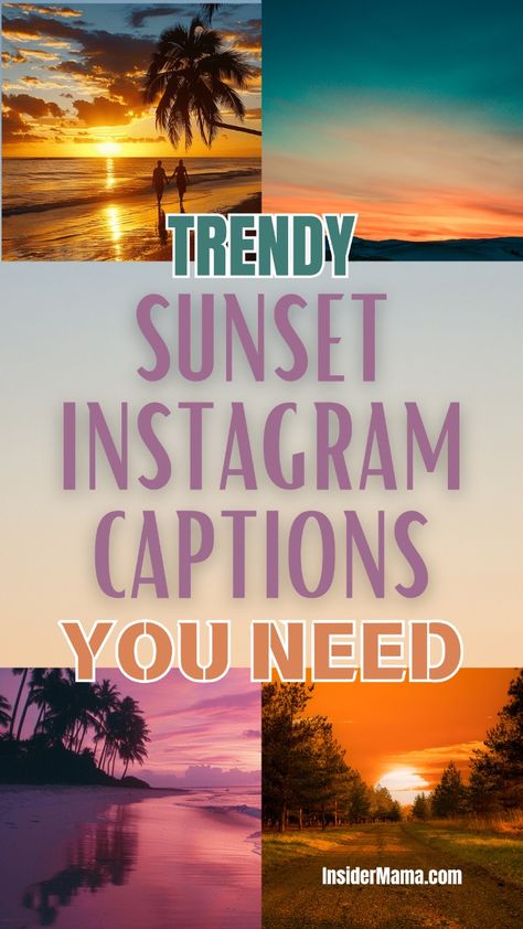 Looking for the perfect sunset Instagram captions? Check out these trendy and engaging captions that will make your sunset photos stand out. From short and sweet to funny and romantic, find the perfect words to capture the beauty of every sunset moment. Whether you’re on the beach or in the city, these captions will boost your engagement and make your posts shine. Don’t miss out on these unique sunset Instagram captions. Try them out and see the difference they make. Get inspired now! Sunset Pic Captions For Instagram, Sunset Lyrics, Instgram Captions, Caption For Sunset, Sunset Captions For Instagram, Sunset Captions, Beach Captions, Cute Captions, Ig Captions