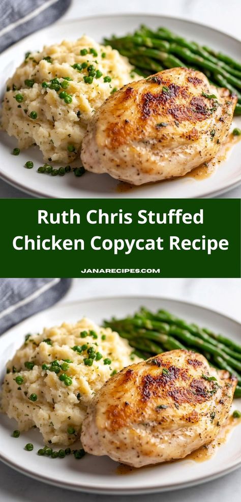 Easy Chicken Crockpot Recipes Healthy, Crockpot Recipes Healthy Chicken, Fun Chicken Dinner Ideas, Ruth Chris Stuffed Chicken, Tender Chicken Breast Recipes, Healthy Chicken Meals, Chicken Recipe For Dinner, Chicken Crockpot Recipes Healthy, Ruth Chris