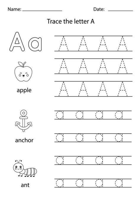 English Alphabet Worksheets, English Alphabet For Kids, Letter Identification Worksheets, English Alphabet Writing, Letter Writing Worksheets, Alphabet Practice Sheets, Alphabet Handwriting Practice, Letter Writing Practice, Letter Worksheets For Preschool