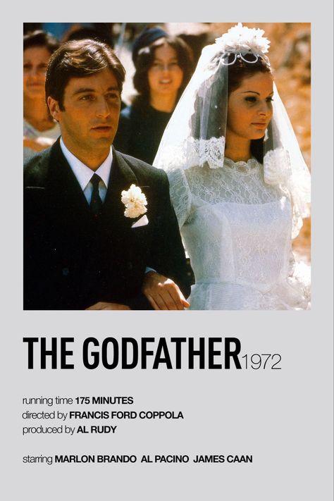 The Godfather Movies Polaroid Wallpper Poster Al Pacino Movies Poster, Al Pacino Movies, Gangsta Movies, Godfather Movie Poster, Marlon Brando Movies, Movie Watchlist, The Godfather Movie, Italian Movies, Minimalist Movie Posters