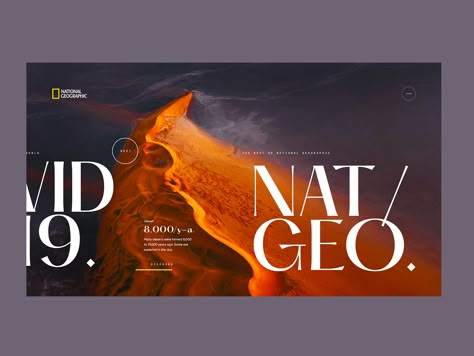 National Geographic - Visual Exploration A.01 by CerebroCreativo on Dribbble National Geographic Design, Powerpoint Layout Ideas, Geography Design, E-learning Design, Adventure Branding, Web Design Mobile, Brochure Inspiration, Powerpoint Layout, National Geographic Magazine