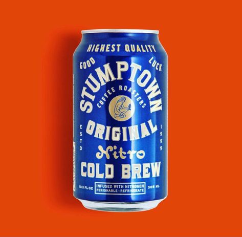 Experimentation Art, Stumptown Coffee Roasters, Stumptown Coffee, Peets Coffee, Nitro Cold Brew, Instagram Brand, Instagram Branding, Grid Layouts, Beverage Packaging