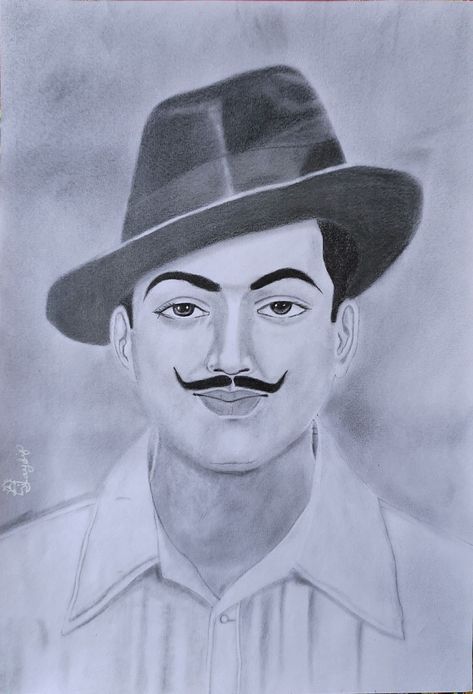 Bhagat Singh 😍🇮🇳❤️ Bhagat Singh Drawing, Freedom Fighter Bhagat Singh, Pencil Drawing Images, Front Page Design, Bhagat Singh, Freedom Fighters, Drawing Images, Aesthetic Iphone, House Designs