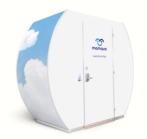 Lactation Room for Work & Public Spaces - Mamava Original | Mamava Mom Room, Lactation Room, University Of California Davis, Vertical Integration, Nursing Room, Master Sergeant, University Of Cincinnati, School Leader, Public Places