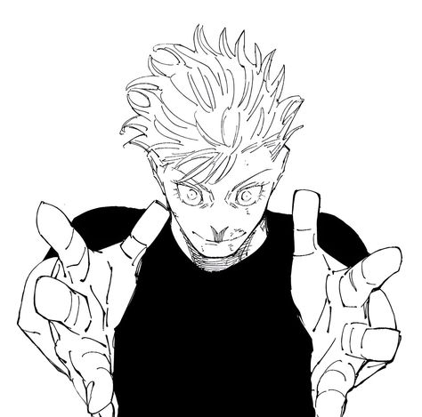 Manga Gojo Satoru Icon, Gojo Half Body Manga, Gojo Domain Expansion Manga, Manga Drawing Reference, Gojo Satoru Manga Panel, Pose References For Drawing, Gojo Panel, Manga Art Panels, Gojo Pose