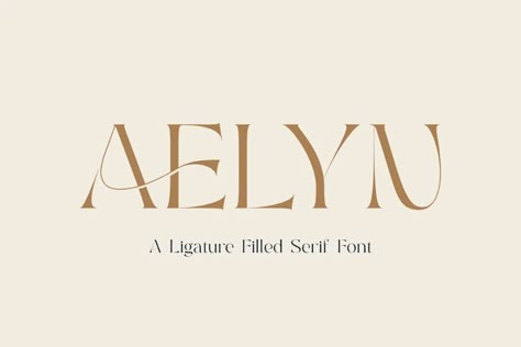 Aelyn Font - Dafont Free Dafont Fonts, Typographie Logo, Boho Fonts, Business Fonts, Minimalist Font, Trendy Fonts, Elegant Serif Fonts, Luxury Font, Best Free Fonts