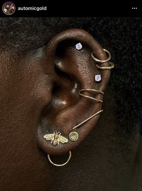 Ear Mapping, Curated Ear, Cool Ear Piercings, Pretty Ear Piercings, Cute Ear Piercings, Cool Piercings, Piercing Inspo, Cute Piercings, Jewelry Piercing