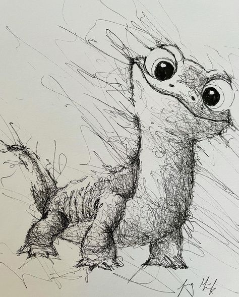 Geko Lizard Art, Frozen Lizard Drawing, Geko Lizard Drawing, Cute Lizard Drawing, Drawing Lizard, Lizard Sketch, Lizard Drawing, Frozen 3, Tattoo Disney