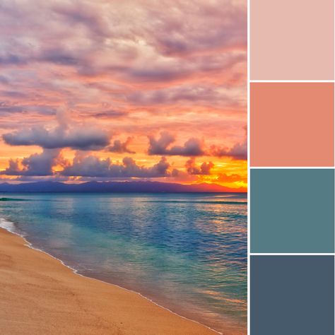 The ocean is calling our name this summer, and so is this color palette! 🌊🎨 #SummerVibes #OceanInspired #ColorPalette The Ocean Is Calling, Beach Color Palettes, Beach Colors, Fall Beach, Beach Color, Ocean Inspiration, Nails Designs, Beach Photos, Family Pictures