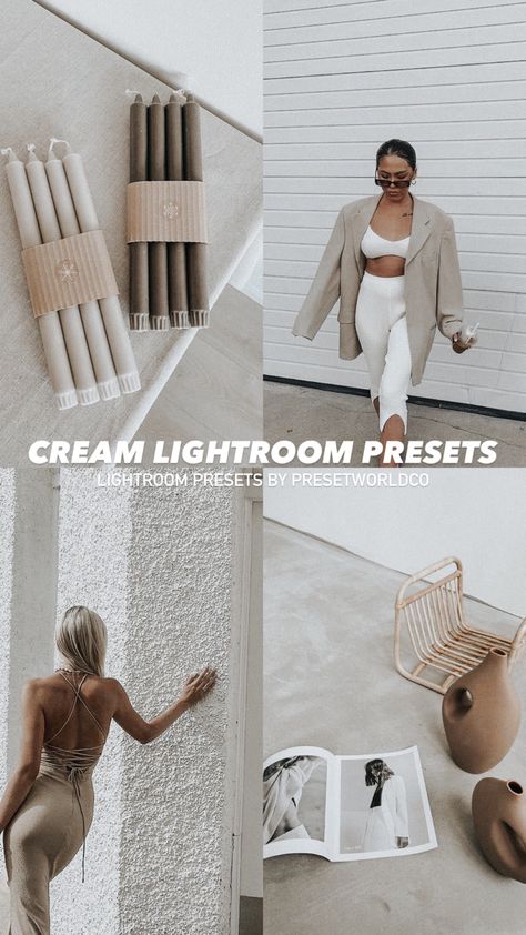 Vsco Lightroom Presets, Beige Instagram, Presets Vsco, Ig Feed Ideas, Instagram Board, Vsco Presets, Cream Aesthetic, Photography Tools, Free Presets