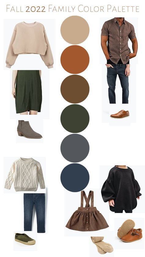 Amazon, family pictures, fall, 2022, autumn, brown, tan, color palette Color Palette Family Pictures, Family Pictures Fall, Extended Family Pictures, Fall Family Outfits, Family Photography Outfits, Family Portrait Outfits, Family Photo Colors, Fall Photo Shoot Outfits, Extended Family Photos