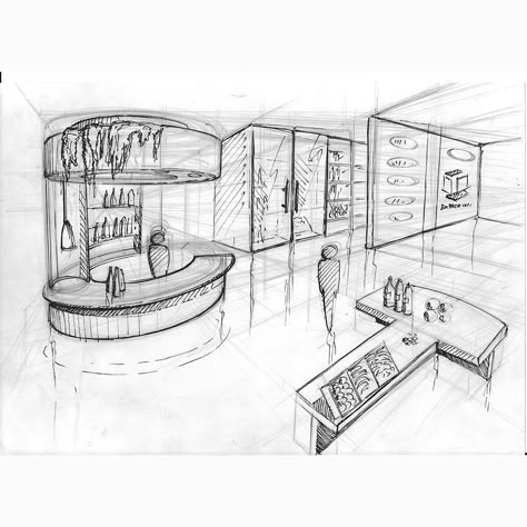 Furniture Sketches Interiors, Sketch Interior Design, Interior Architecture Sketch, Interior Design Portfolio Layout, Furniture Design Sketches, Design Sketching, Interior Design Renderings, Interior Architecture Drawing, Drawing Interior