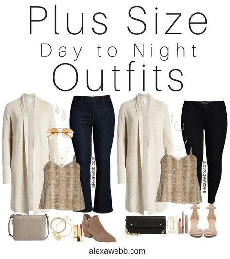 Nordstrom Anniversary Sale 2019 - Plus Size Day to Night Outfits - Alexa Webb Date Night Looks Plus Size, Plus Size Fall Fashion For Women Date Night, Plus Size Date Night Outfits Apple Shape, Plus Size Date Night Jeans, Black Blazer Date Night Plus Size, Plus Size Fall Fashion 2022 Apple Shape, Plus Size Date Night Outfits, Day To Night Outfit, Night Outfits Plus Size