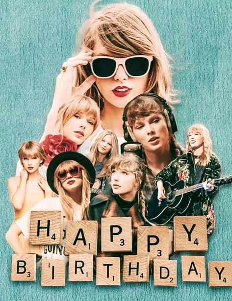 Happy Birthday Taylor Swift, Taylor Swift Happy, Taylor Swift Birthday Card, Birthday Taylor Swift, Happy Birthday Google, Happy Birthday Babe, Taylor Swift Birthday, Birthday Captions, All About Taylor Swift