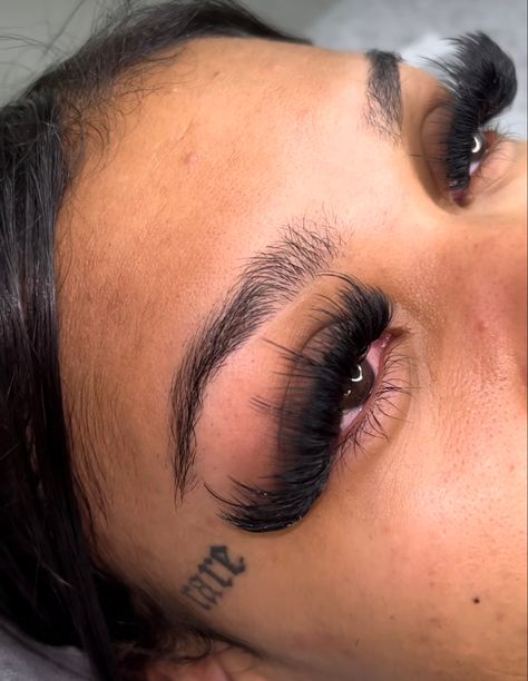 Rich Off Lashes, Tattoo Side, Chanel Sign, Lash Map, Side Of Face, Best Lash Extensions, Lashes Fake Eyelashes, Sign Tattoo, Eyelash Extensions Styles