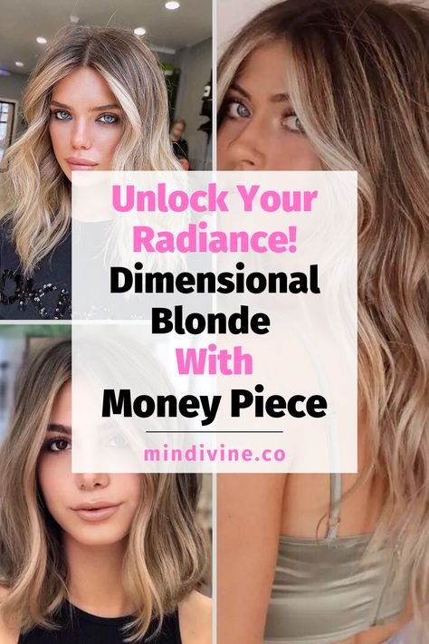 Transform your locks into a masterpiece of glamour! Experience the allure of dimensional blonde, enhanced with the captivating charm of a money piece accent. Uncover the secret to head-turning beauty and embrace the confidence that comes with radiant, multidimensional hair. Elevate your style today! ✨ Blonde Hair With A Money Piece, Money Piece Blonde On Brown Hair, Blonde Highlight Money Piece, Medium Blonde With Money Piece, Money Piece Blonde Highlights, Blonde Hair With Money Piece Highlights, Blonde Money Pieces On Brown Hair, Blonde Bob With Money Piece, Icy Blonde Money Piece