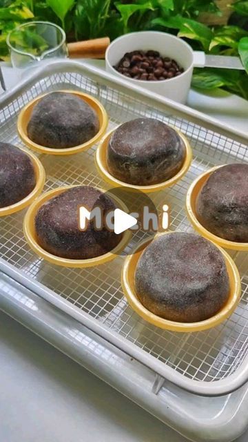 Cara Membuat Mochi, Resep Mochi, Non Bake Desserts, Mochi Ice, Mochi Ice Cream, Indonesian Food, Nara, No Bake Desserts, Mochi