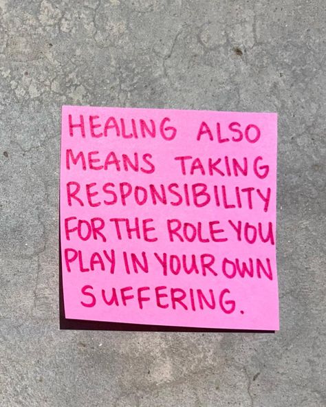 Healing starts when we take responsibility for our own actions and choices. It’s not easy, but it’s worth it 💖 #healingjourney #selfawareness #personalgrowth #mindfulness #mentalhealthmatters #innerstrength #quotes #day1 Quotes On Taking Action, Quotes About Responsibility, Responsible Quotes, Take Responsibility Quotes, Taking Responsibility For Your Actions, Prayer Vision Board, Responsibility Quotes, Not My Responsibility, November Quotes