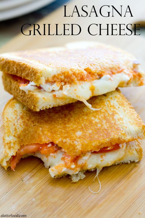 Lasagna Grilled Cheese, Grill Cheese, Grilled Sandwiches, Lasagna Ingredients, Grilled Cheese Sandwiches, Grilled Bread, Grilled Cheese Recipes, Grilled Sandwich, Cheese Sandwich