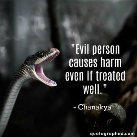 Evil People Quotes, Evil Quotes, Be A Good Person, Evil Person, Chanakya Quotes, A Good Person, Good Person, Genius Quotes, Truth Quotes