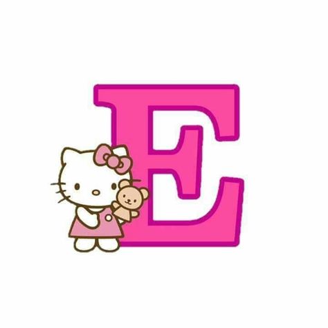 Alphabet E, Hello Kitty Wallpaper Hd, Images Hello Kitty, Cute Text Quotes, Grunge Pictures, Hello Kitty House, Walpaper Hello Kitty, Hello Kitty Themes, Aesthetic Letters