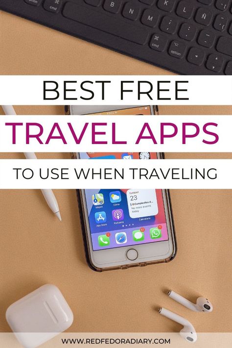 Looking for free travel apps to make your vacation to a new destination stress-free? Here are top 8 travel apps I use on all my trips. #travelapps #mobileapps best free travel apps | travel apps Europe | offline apps for travel | best offline travel apps Best Free Apps, Travelling Wilburys, Apps For Iphone, Restaurants In Paris, Travel Apps, Iphone Tips, Solo Travel Tips, International Travel Tips, Travel Gadgets