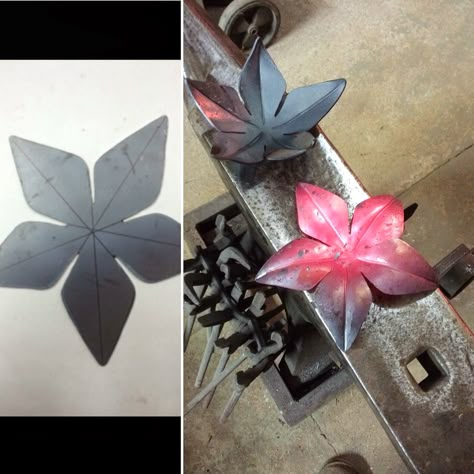 Metal Flower Art, Blacksmith Projects, Welding Art Projects, Welding And Fabrication, Metal Artwork Wall, Metal Tree Wall Art, Forging Metal, Metal Working Tools, Diy Solar