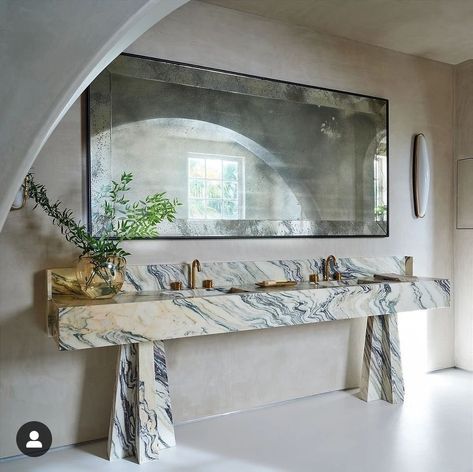 Montana Labelle, Adam Hunter, Bathroom Layouts, Deco Bathroom, Furniture Details Design, Vanity Design, Bathroom Design Inspiration, Marble Vanity, Sink Design