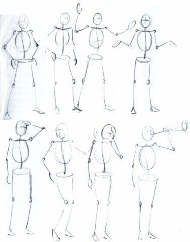 Human Stick Figure Drawing, Stickman Anatomy, How To Draw People, Stick Drawings, Human Sketch, Human Body Drawing, Human Figure Sketches, Draw People, Stick Figure Drawing