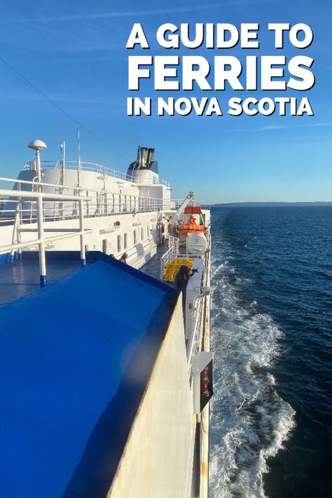 A picture of part of the Fundy Rose ferry from Digby, Nova Scotia to Saint John, New Brunswick. Eastern Canada Travel, Yarmouth Nova Scotia, Halifax Harbour, East Coast Canada, Nova Scotia Travel, Apple Crisps, Visit Nova Scotia, Canadian Road Trip, Canada Trip