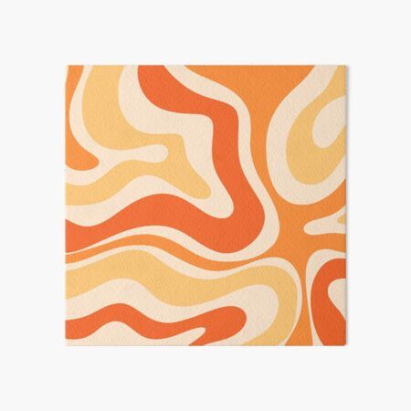 Retro Acrylic Painting Ideas, Swirl Art Painting, Small Square Painting Ideas, 70s Swirl Pattern, Aesthetic 60s, Outdoor Painting, Procreate Tips, 60s Patterns, Retro Painting