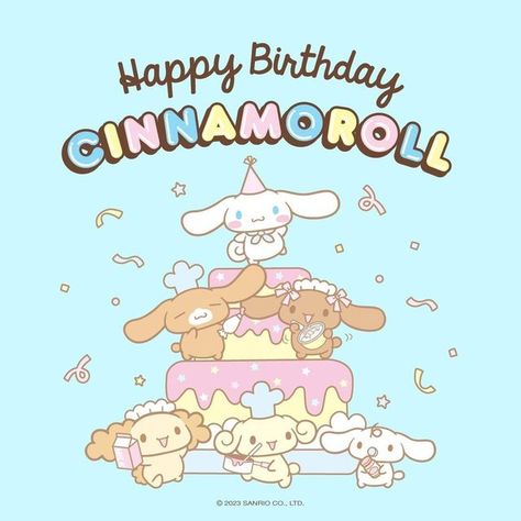 Sanrio on Instagram: "Happy Birthday, Cinnamoroll! 🎂💙 Celebrate with 20% off #Cinnamoroll gifts with code HBDCINNAMOROLL today only. Link in bio to shop!" 헬로키티 배경화면, Western Wallpaper Iphone, Wallpaper Dekstop, Friends Wallpaper, Sanrio Wallpaper, Kitty Wallpaper, Ipad Mini 3, Character Wallpaper, Homescreen Wallpaper