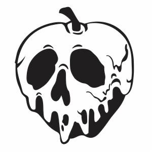 Poison Apple Svg, Disney Poison Apple, Disney Poison, Snow White Poison Apple, Apple Tattoo, Snow White Apple, Apple Svg, Apple Vector, Idee Cricut