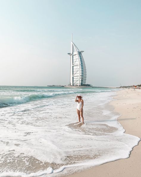 The beautiful Burj Al Arab hotel #burjalarab #jumeriah #hotels Jumeriah Beach Photography, Dubai Beach Photography, Dubai Burj Khalifa Photography, Jumeriah Beach, Jbr Dubai Photography, Dubai View From Hotel, Savannah Hotels, Hotel Soap, Hotel Jobs