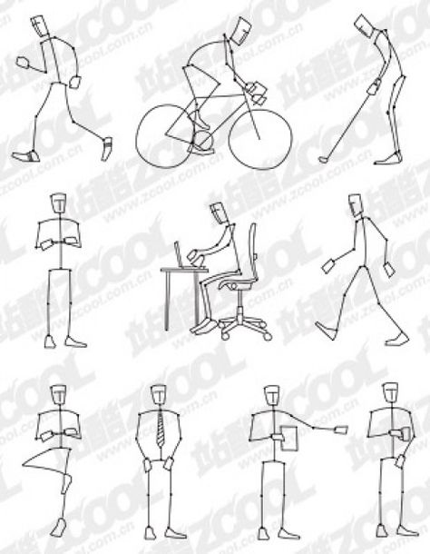 stick figure style for embroidery? Human Stick Figures, Human Anatomy Stick Figures, Stick Figures With Clothes, Stick Person Drawing, Doodle People, Stick Drawings, Stick People, Stick Figure Drawing, Human Figure Drawing