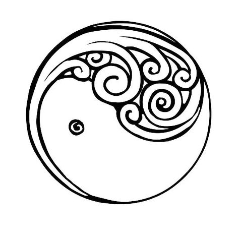 A great tattoo design of the first tattoo is a yin yang symbol that represents new beginning. Color: Black. Tags: First, Easy Koru Tattoo, Ta Moko Tattoo, New Beginning Tattoo, Maori Symbols, New Zealand Tattoo, Borneo Tattoo, Maori Tattoos, Yin Yang Tattoos, Kunst Tattoos