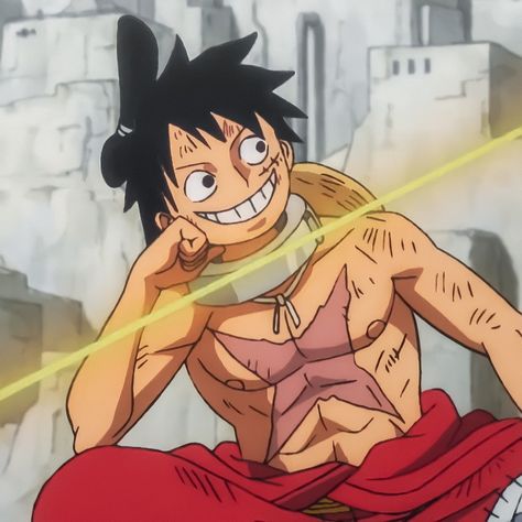 Luffy In Wano, Luffy Wano Arc, Wano Onepiece, Wano Luffy, Picnic Drawing, Zoro Wano, Apps Icon, Time Skip, I Still Love Him