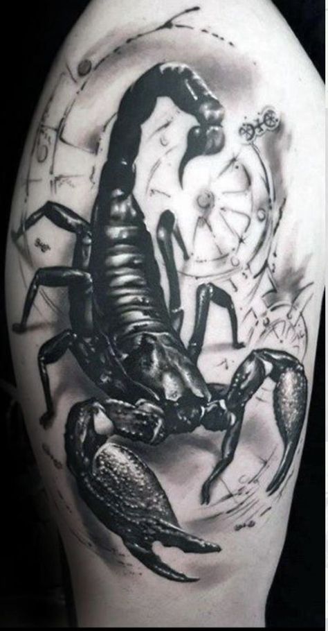 Isaiah Tattoo, Scorpio Tattoos, Chivas Wallpaper, Scorpion Tattoos, Amazing 3d Tattoos, Tattoo Ideas Males, Neon Tattoo, Skull Rose Tattoos, Horoscope Tattoos