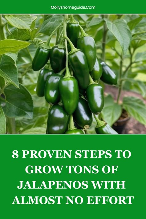 Discover the step-by-step guide on how to grow jalapenos from seeds in your own backyard. From seed starting to caring for your plants, learn all the tips and tricks you need to successfully cultivate these spicy peppers right at home. Cultivating jalapenos from seeds is a rewarding experience that allows you to enjoy fresh, flavorful produce straight from your garden. Whether you're a seasoned gardener or just starting out, growing jalapenos can be a fun and fulfilling project. Things To Grow In A Garden, Pepper Plants Growing Tips, How To Grow Jalapenos, Grow Jalapenos, Peppers Gardening, Growing Jalapenos, Jalapeno Plant, Growing Plants From Seeds, Growing Vegetables At Home