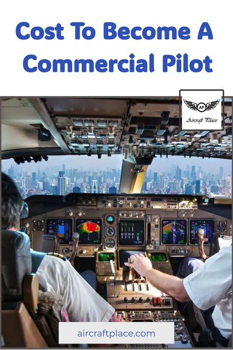 Thinking about a career in aviation? Discover the cost to become a commercial pilot and start your journey to the skies! 

This guide breaks down all the expenses involved, from flight school tuition to certification fees, so you can plan your budget effectively. 

Ready to take off? Check out our comprehensive overview and start your pilot training with confidence.

#CommercialPilot #PilotTraining #AviationCareer #FlightSchool #PilotCost #CareerInAviation How To Become A Pilot, Student Pilot Training, Private Pilots Licence, Private Pilot Checkride, Ground School, Flight Lessons, Aviation Careers, Commercial Pilot, Becoming A Pilot