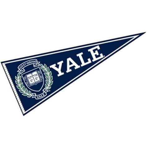 College Pennants, College Flags, Paris Geller, Quinn Fabray, Dream College, Felt Pennants, Dream School, Yale University, Ivy League