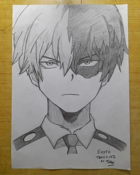 Shoto easy drawing . . #todoroki #myheroacademia #bnha #mha #bokunoheroacademia #anime #deku #shototodoroki #bakugou #izukumidoriya #kirishima #allmight #bakugoukatsuki #manga #midoriyaizuku #midoriya #shoto #dabi #todorokishouto #bakugo #izuku #katsukibakugou #uraraka #todorokishoto #art #tododeku #cosplay #bokunohero #kacchan #fanart . . Hello Everyone👋 My Name Is TARUN I'm an anime drawing arist 🎨 👨‍🎨. I can make both colored🖍 & Shaded✏️ Drawings. Commission Is Opened at here. Izuku Midoriya Drawing Easy, Dabi Drawing Easy, Deku Art Sketch, Izuku Midoriya Sketch, Bakugo Sketch, Drawing Todoroki, Shaded Drawings, Mha Drawings, Body Type Drawing