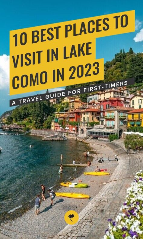 10 Best Places to Visit in Lake Como in 2023 - A Travel Guide For First-Timers- Explore the 10 best places to visit at Lake Como: from the charm of Bellagio and Varenna to breathtaking villas, gardens, and more.#travel#destinations #italy #southerneurope #europe #northernitaly Things To Do In Lake Como Italy, Varenna Lake Como, Italy Lake Como, Europe Trip Planning, Rhine River Cruise, Switzerland Itinerary, Switzerland Tour, Rhine River, Living In Italy