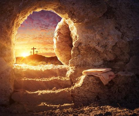 Jesus Gif, Christian Canvas Art, Jesus Has Risen, Empty Tomb, Jesus Gifts, Easter Images, Print Texture, Jesus Resurrection, Easter Sunday