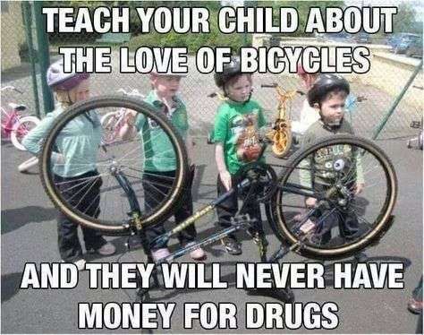 kids bikes | Transport | 5 Funny Bike Facts That Have Been Turned Into Memes! | Bike Facts, Bike Jokes, Bike Lanes, Bike Memes, Bike Quotes | August 19, 2020 | Author: Anthony Bianco - The Travel Tart Blog Bike Meme, Bicycle Humor, Cycling Memes, Bike Humor, Cycling Humor, Cycling Quotes, Bike Quotes, Cycling Photos, Cycling Motivation