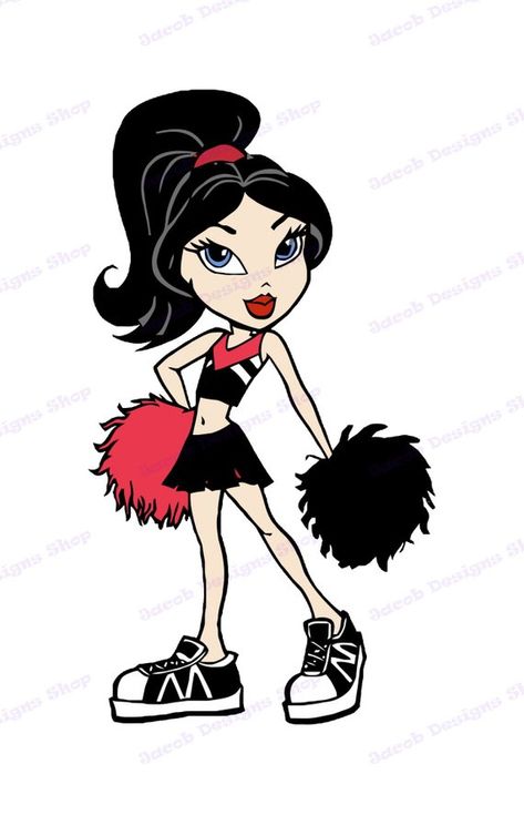 December Fashion, Bratz Art, Bratz Characters, Stuff To Print, Bratz Girls, Doodle Tattoo, Svg Images, Goth Art, Total Drama Island