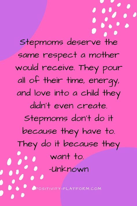 Being A Stepmom Is Hard Quotes, Step Family Quotes, Step Parents Quotes, Step Quotes, Being A Stepmom, Step Parents, Kid Quotes, Step Mom Quotes, Step Mom Advice